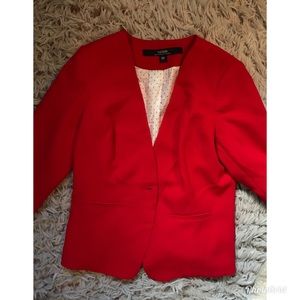 Classic Red Blazer